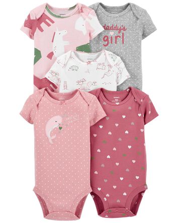 Baby Girl Cygnes & Shorts 2 Pièce Tenue Neuf avec étiquettes rose noir blanc CARTERS 3 6 9 24